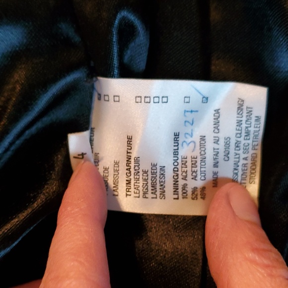 Vintage Dominic Bellissimo leather and fur coat - Picture 15 of 16